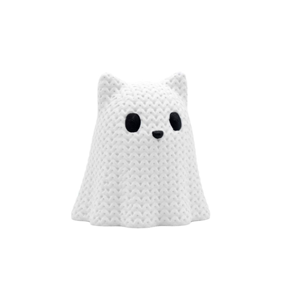 3D Printing And Additive Manufacturing - Knitted Texture Halloween Ghost Cat Dog