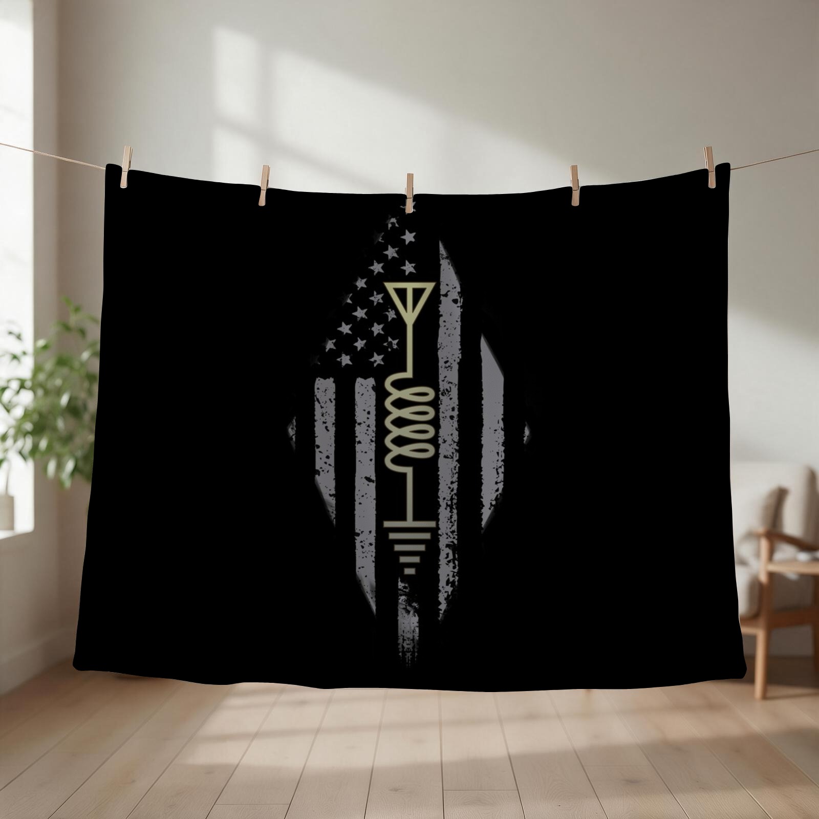 3D Printing Operator - Ham Radio Operator US Flag Art