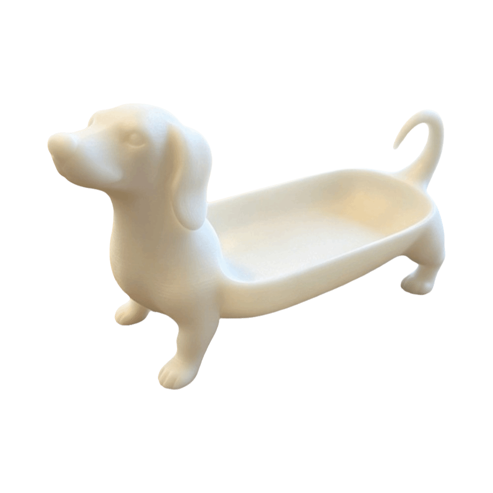 3D Printing Table - New Dachshund Sausage Dog Jewelry Storage