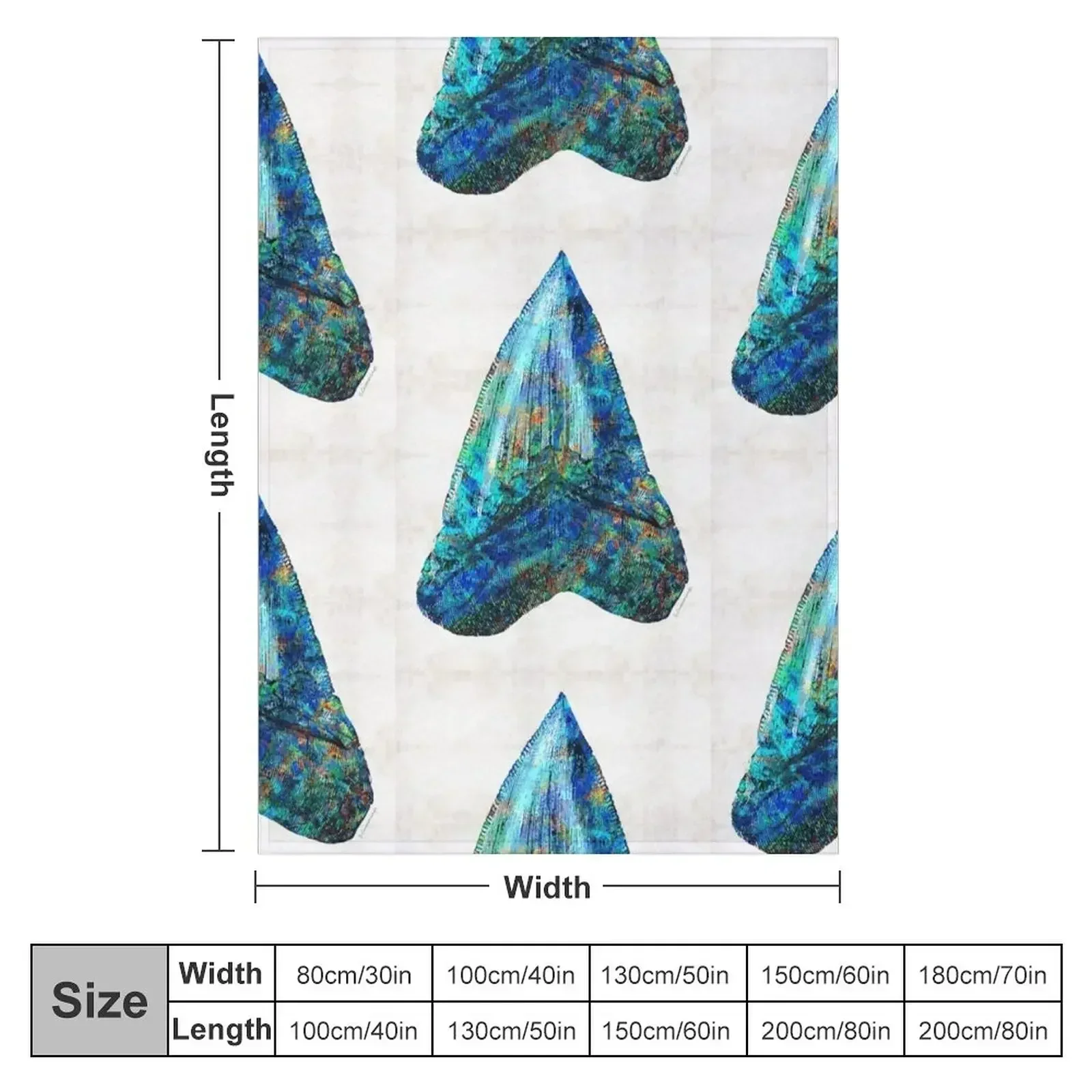 Blue Shark Tooth Art by Sharon - 3D Printing Tooth review and price