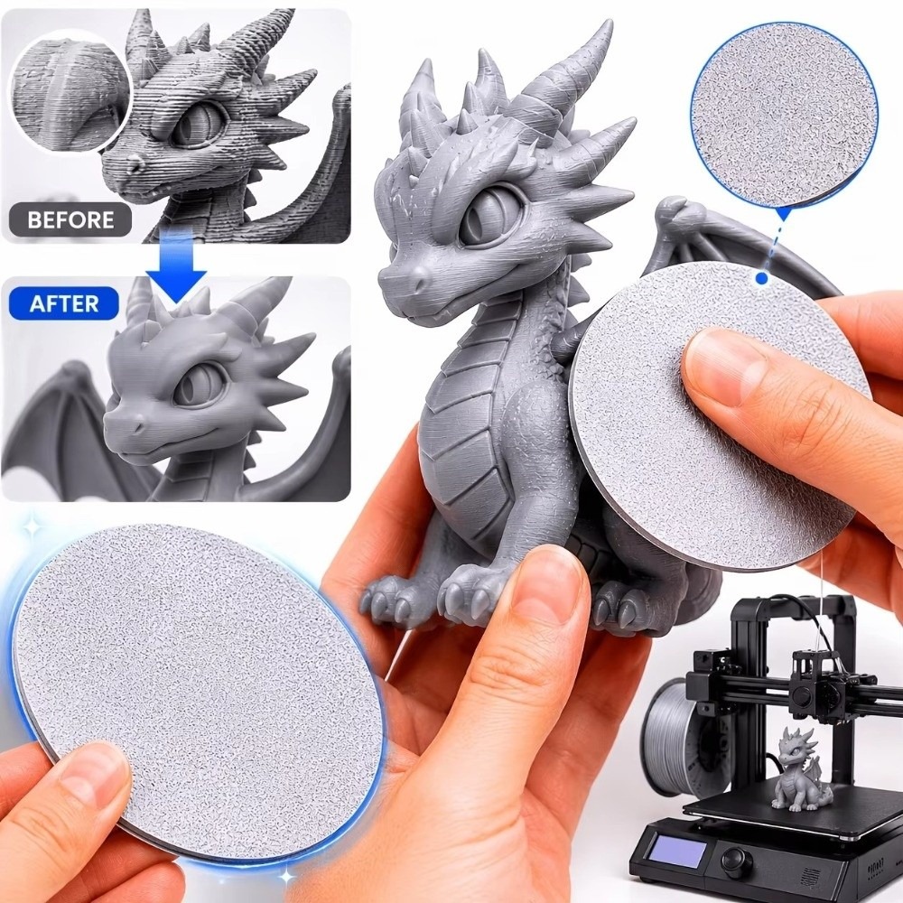 5/10pcs 1200 Grit 5 Inch Layer - 3D Printing Pla review and price