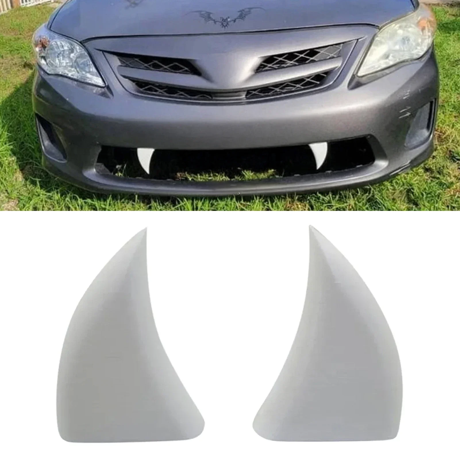 Car Front Grille Teeth Decor 3 - 3D Printing Tooth review and price