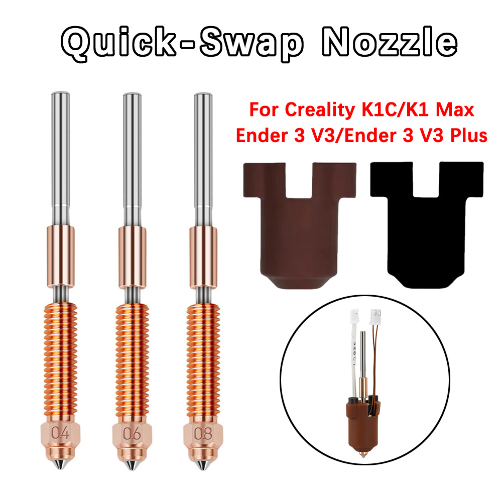 K1 Max Quick-Swap Nozzle K1 SE - 3D Printer Nozzle Brass review and price