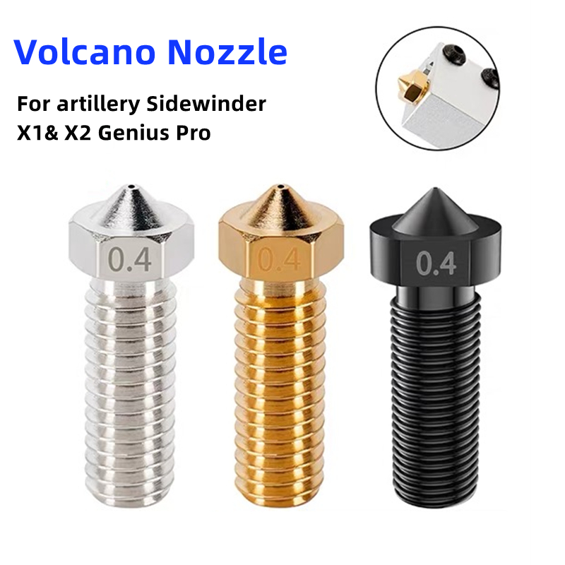 Volcano Nozzle For Artillery S - 3D Printer Nozzle Brass review and price