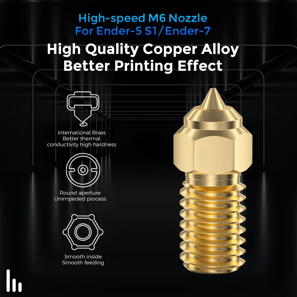 Official Creality Ender 3 V3 S - 3D Printer Nozzle Brass review and price
