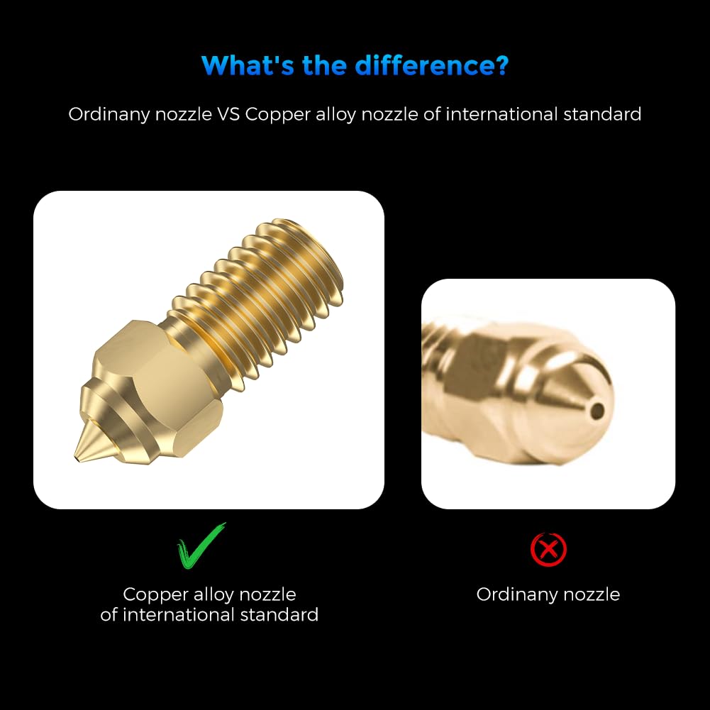 Official Creality Ender 3 V3 S - 3D Printer Nozzle Brass review and price