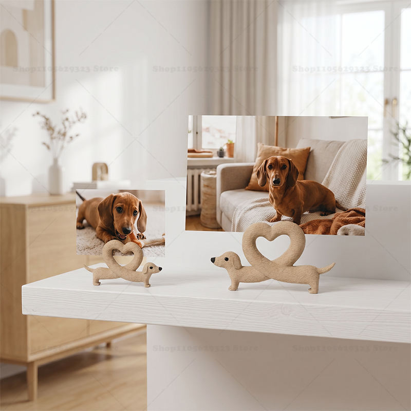 3D Printed Heart Dachshund Pho - 3D Printing Table review and price