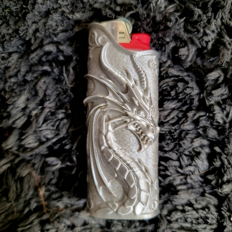 Gothic Embossed Dragon Lighter - 3D Printing Pla review and price