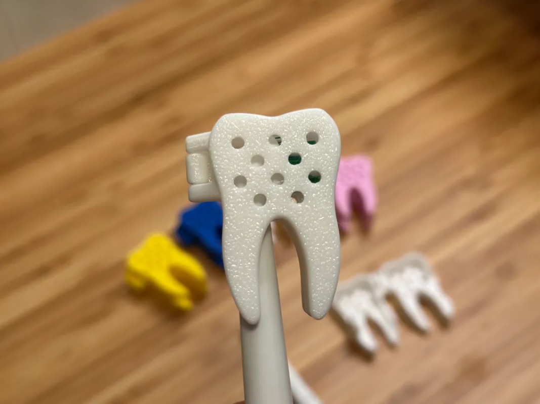 3D Printed Cute Tooth Shaped P - 3D Printing Tooth review and price