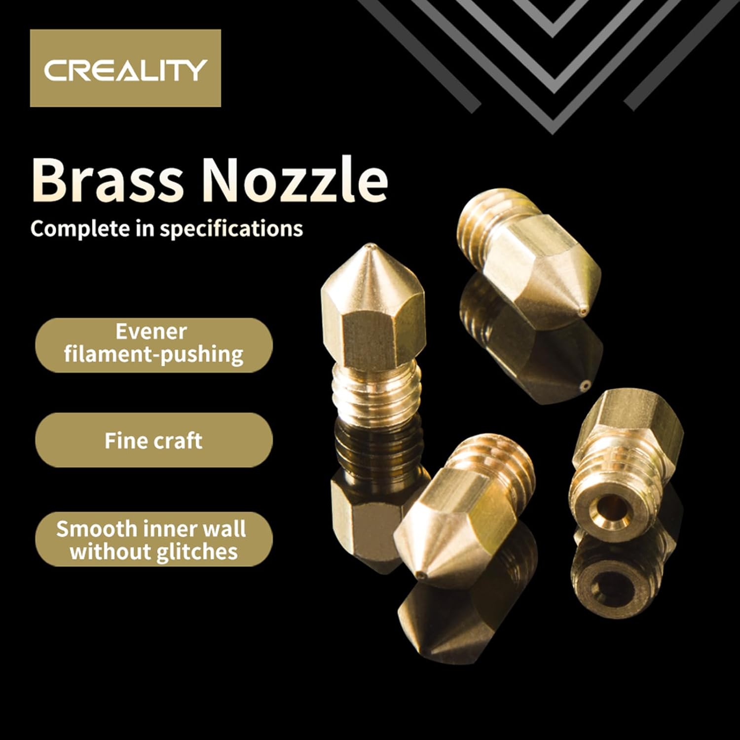 Official Creality Ender 3/Ende - 3D Printer Nozzle Brass review and price