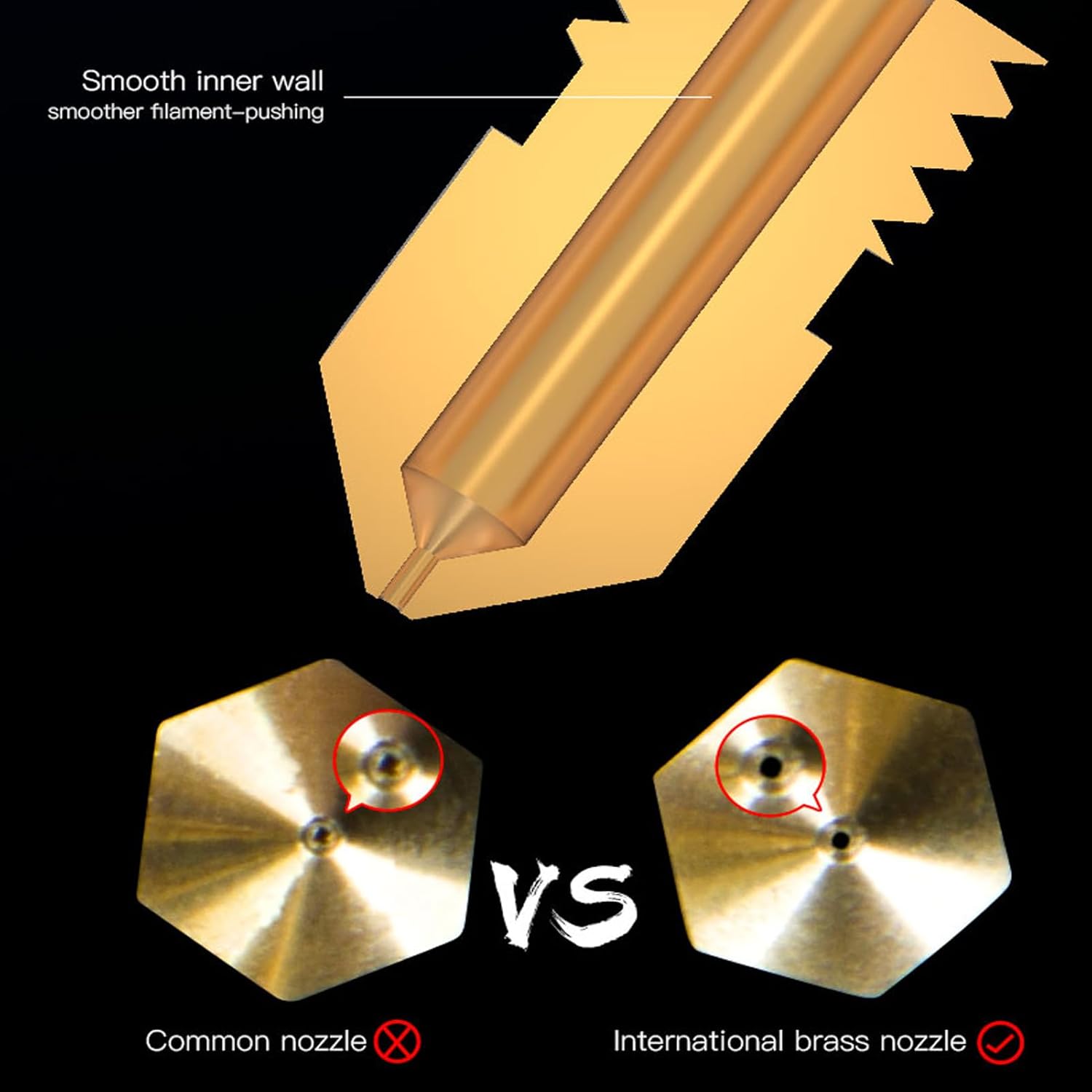 Official Creality Ender 3/Ende - 3D Printer Nozzle Brass review and price
