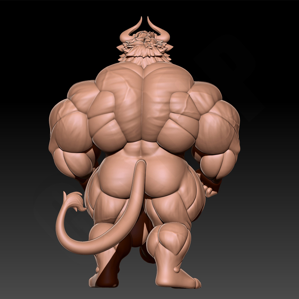 Hunky Fitness Muscle Bull 1/24 - 3D Printing And Additive Manufacturing review and price