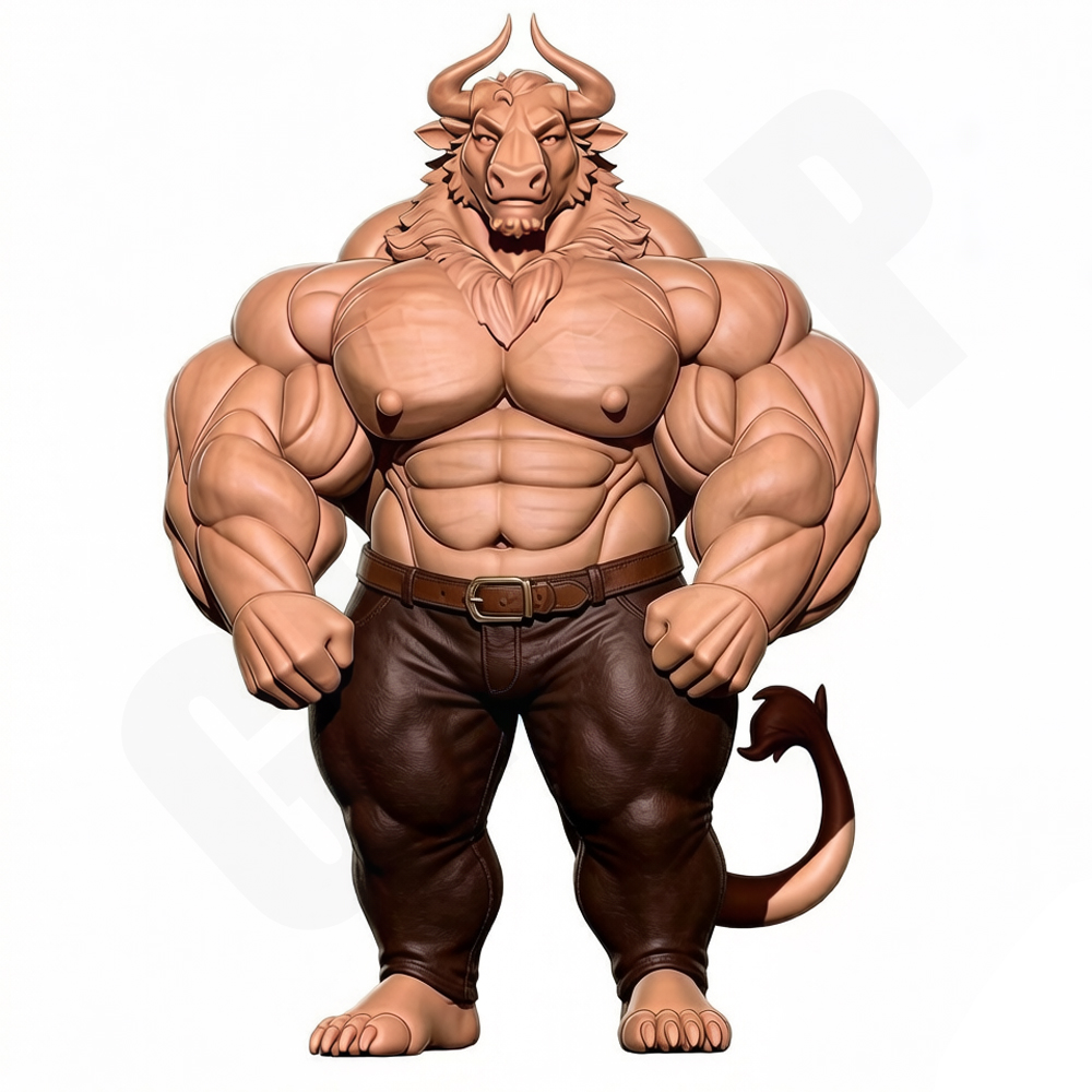 Hunky Fitness Muscle Bull 1/24 - 3D Printing And Additive Manufacturing review and price