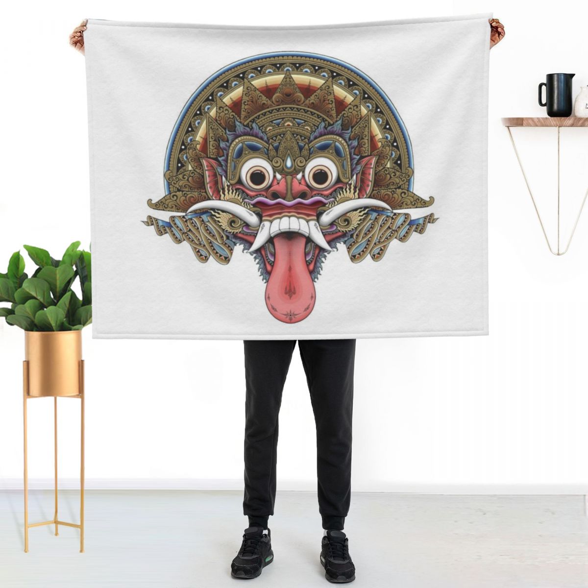 Bali Boma Throw Blanket For So - 3D Printing Bali review and price