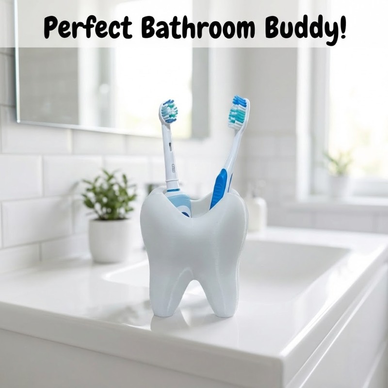 3D Printed Tooth Shaped Deskto - 3D Printing Tooth review and price