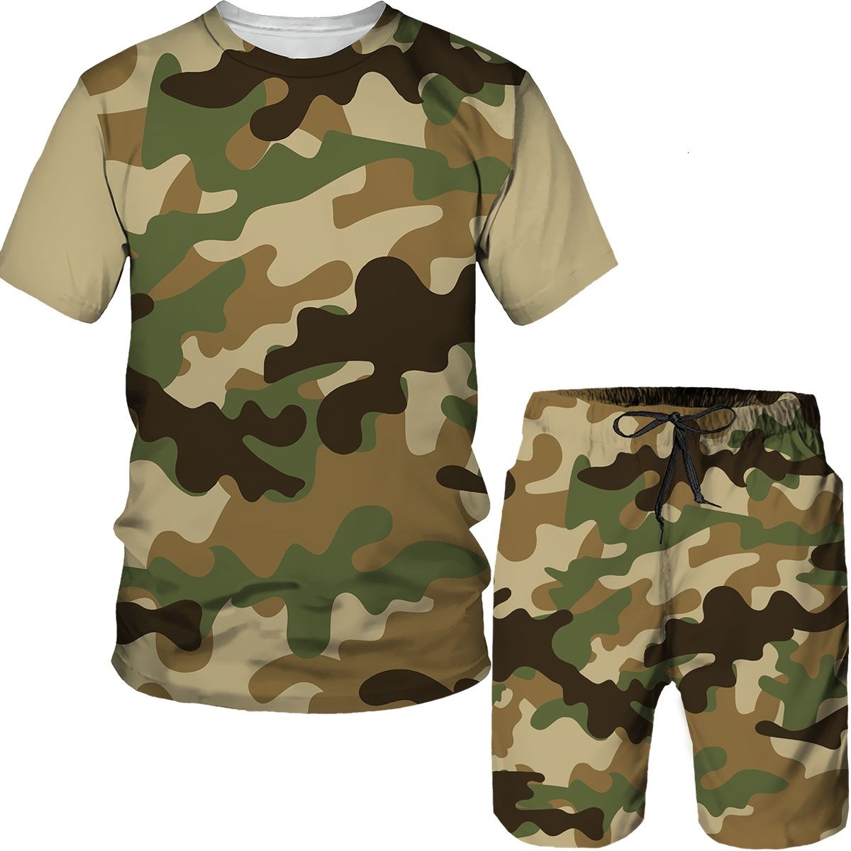 Camouflage Men's Suits Camo 3D - 3D Printing Kpop review and price