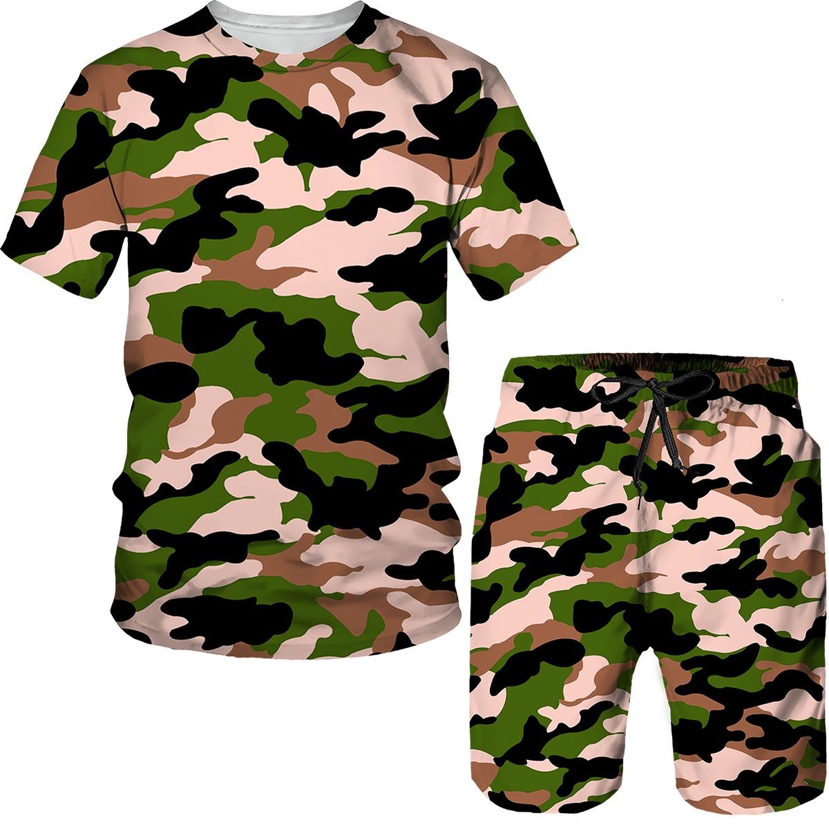 Camouflage Men's Suits Camo 3D - 3D Printing Kpop review and price