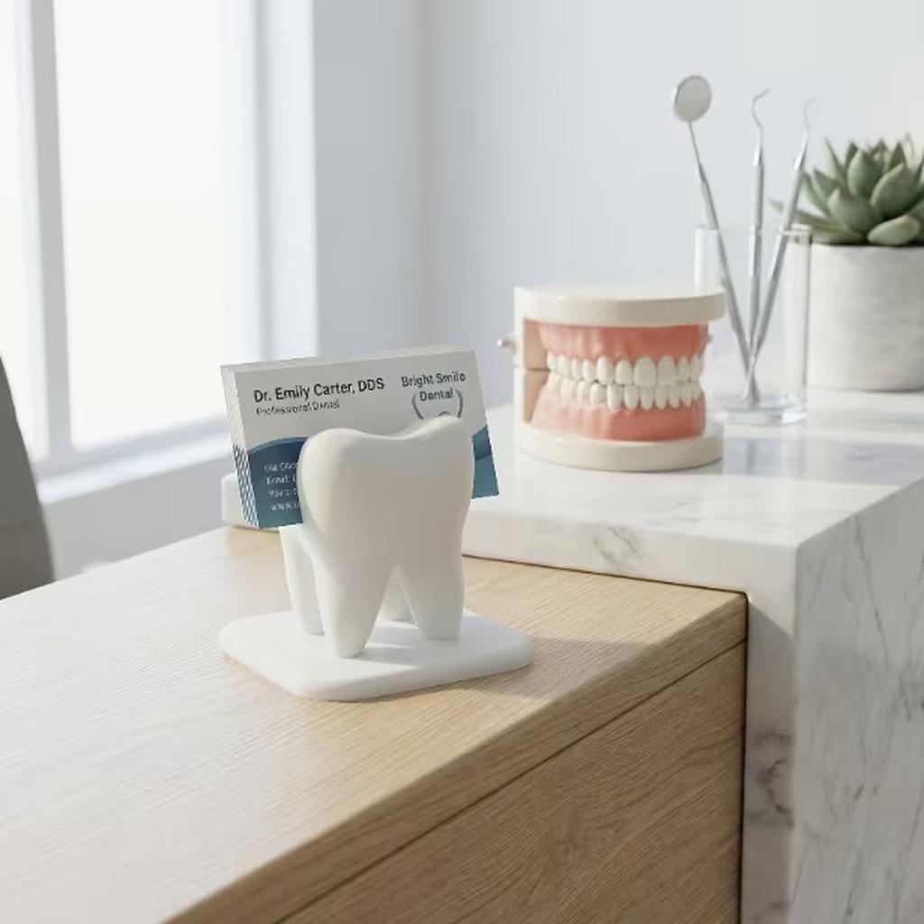 3d Printed White Tooth Shaped  - 3D Printing Tooth review and price