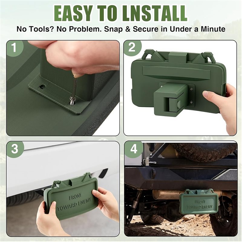 NEW-Funny Trailer Hitch Cover  - 3D Printing Pla review and price