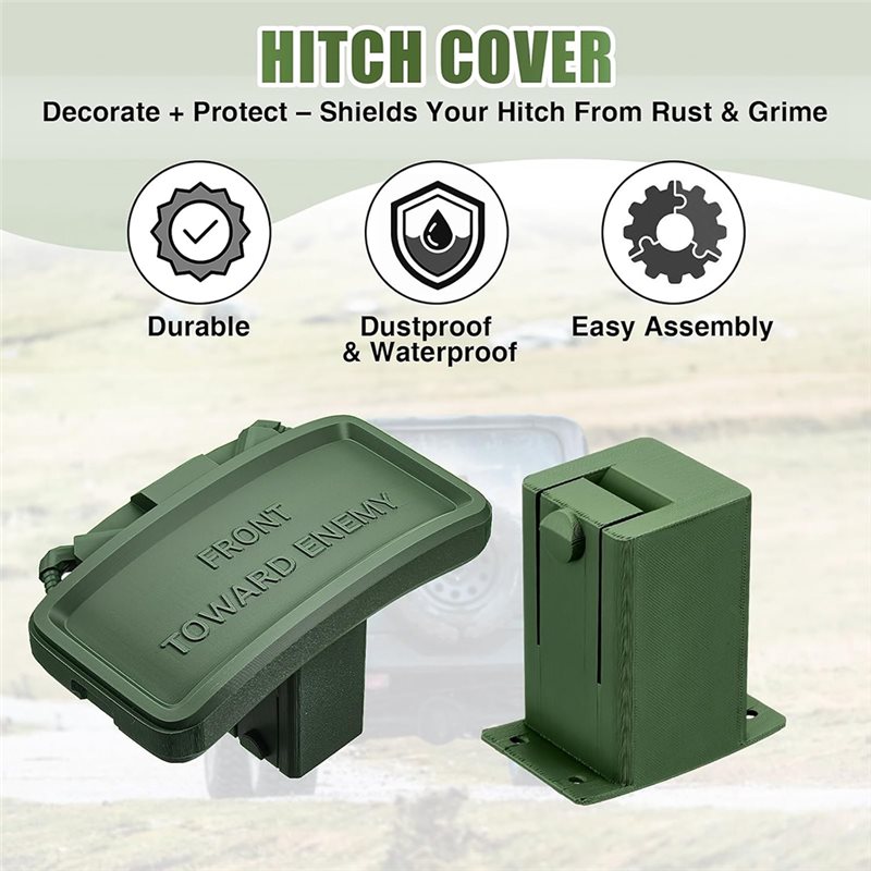 NEW-Funny Trailer Hitch Cover  - 3D Printing Pla review and price
