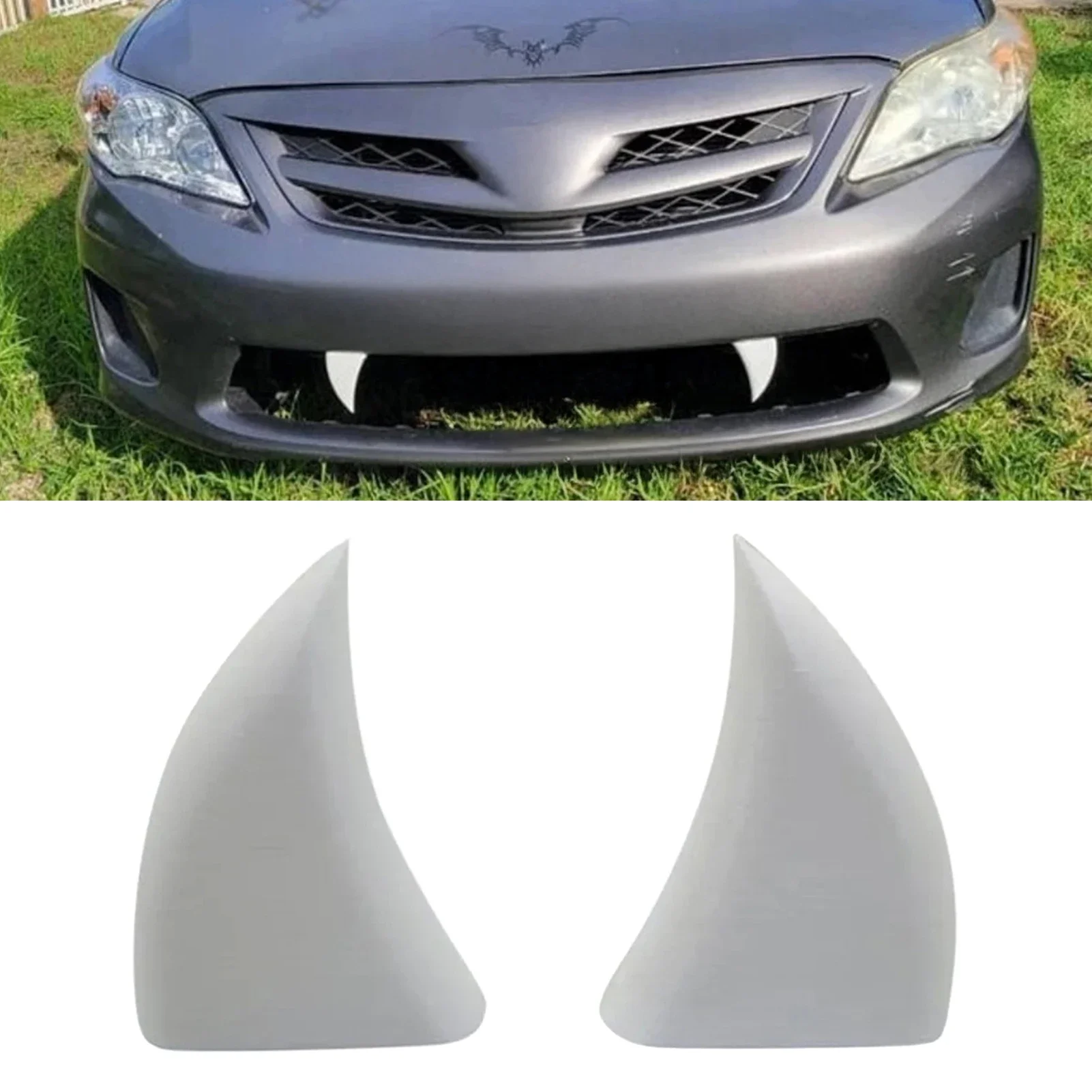2pcs Car Front Grille Teeth De - 3D Printing Tooth review and price