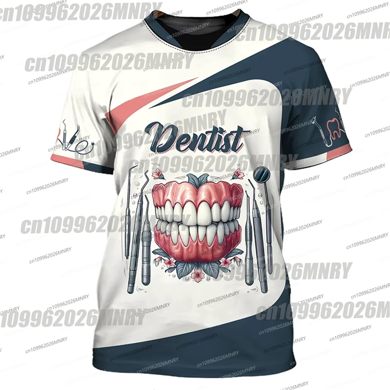 Man T-Shirt Tooth 3d Printed D - 3D Printing Tooth review and price