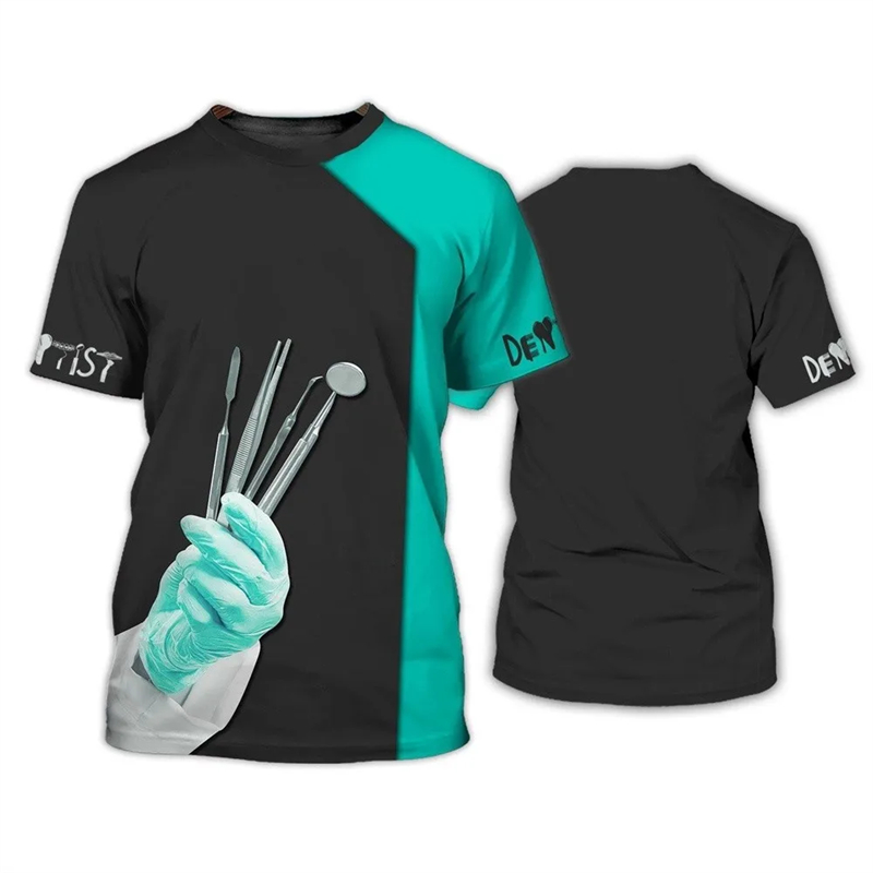 2024 Men's T-shirt Tooth 3d Pr - 3D Printing Tooth review and price