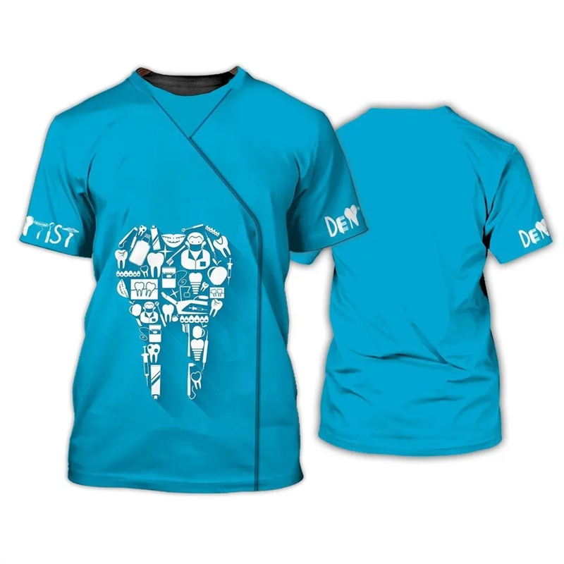 2024 Men's T-shirt Tooth 3d Pr - 3D Printing Tooth review and price