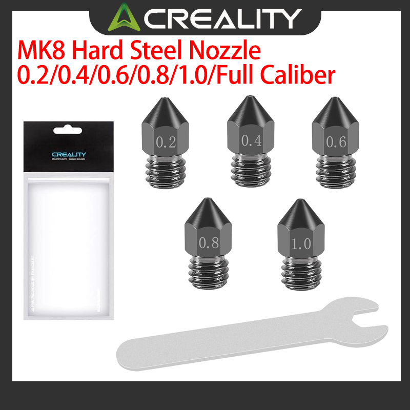 Creality Official MK8 Hard Ste - 3D Printer Nozzle Brass review and price