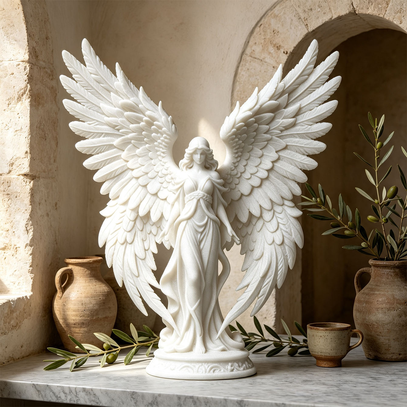 Light Luxury 3D Printed Angel  - 3D Printing And Additive Manufacturing review and price