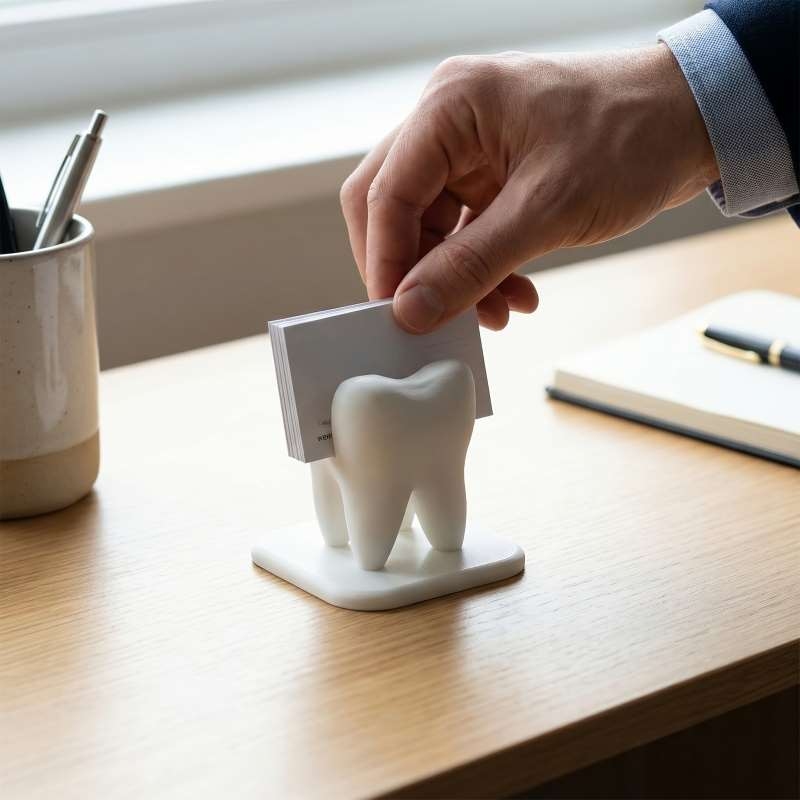 3D Printed Tooth Shaped Busine - 3D Printing Tooth review and price