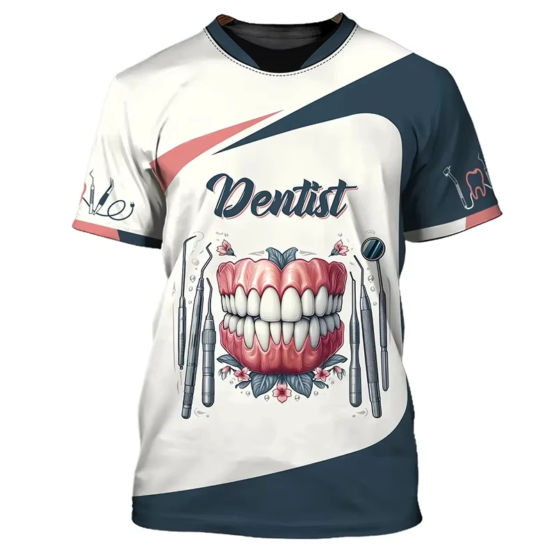 2026 New Men's T-Shirt Tooth 3 - 3D Printing Tooth review and price