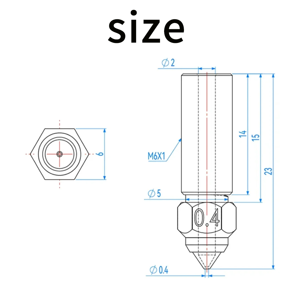 For Creality Ender 3 V3 KE K1/ - 3D Printer Nozzle Brass review and price